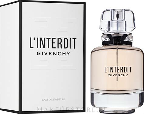 givenchy l'interdit eau de parfum 100 ml|givenchy l interdit edp 80ml.